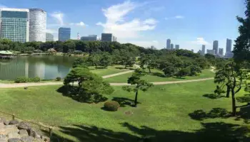 濱離宮恩賜庭園 – 夏天早上的東京行程